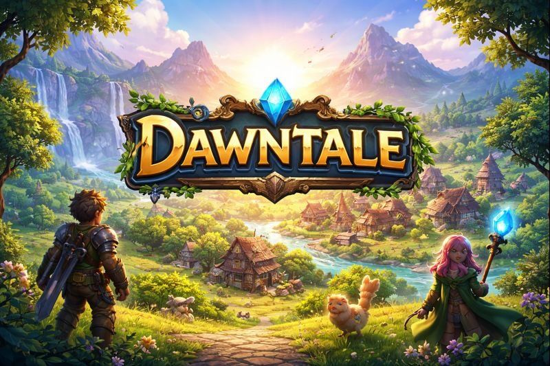 Dawntale a Hytale Server Banner