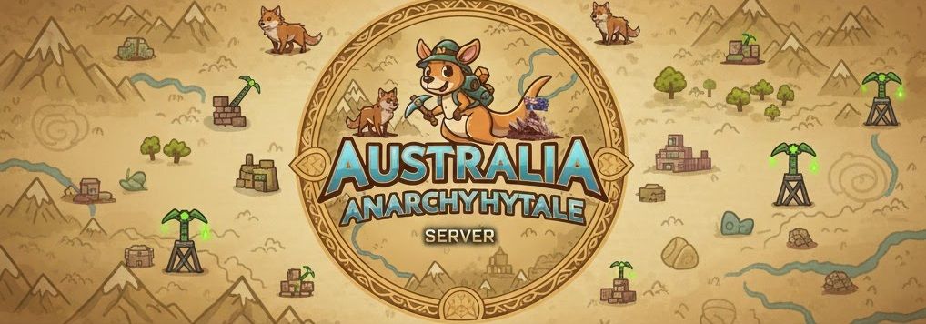 Australia Anarchy Hytale | Pre-Release Banner