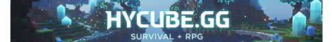 🔥 HYCUBE.GG — #1 Hytale Server Banner