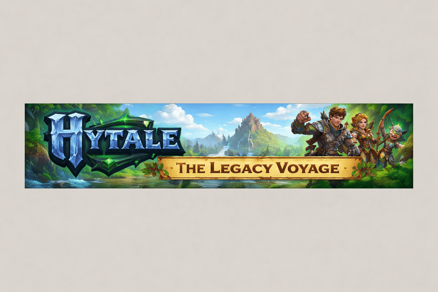 The Legacy Voyage Modded Hytale Banner