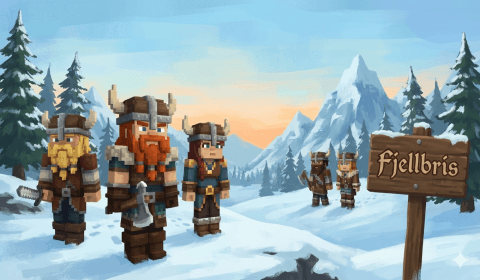 🌲 Fjellbris [Norsk, survival] 🌲 Banner