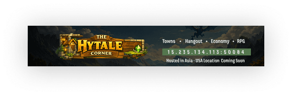 The Hytale Corner Banner